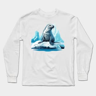 Leopard Seal Long Sleeve T-Shirt